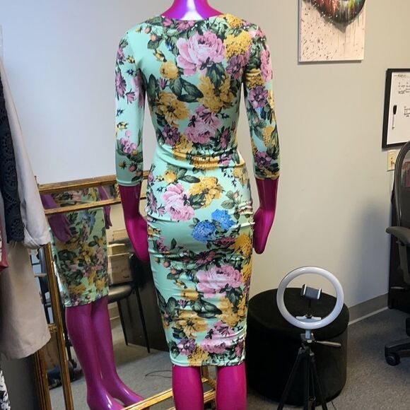 Va Va Voom floral midi dress - Picture 6 of 9